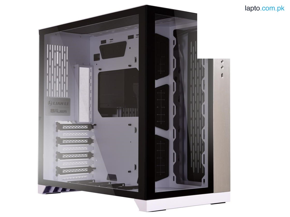 LIAN LI PC-O11-Dynamic ATX Mid Tower Gaming Computer Case White - PC-O11DW