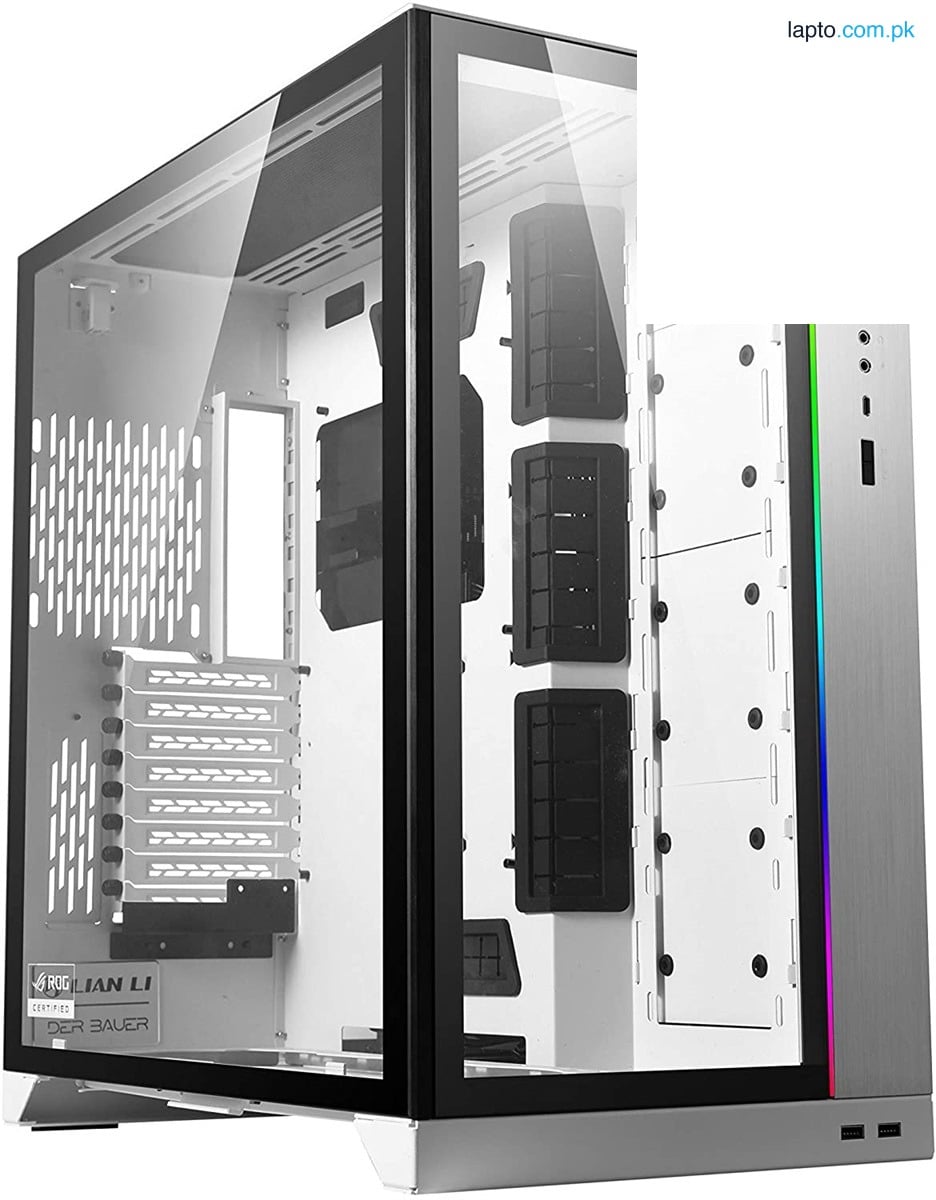 Lian Li O11 Dynamic XL ROG Certified (White) ATX Full Tower Gaming Computer Case (O11D XL-W)