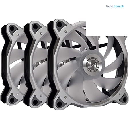 Lian Li Bora Digital Series RGB BR Digital-3R S,120mm Addressable RGB Fan, 3 Fans Pack – Gray Frame