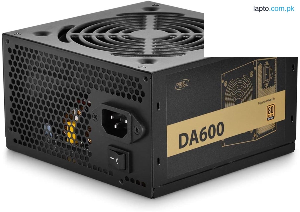 DEEPCOOL DA600 80 Plus Bronze certified 600W Power Supply - 140mm PWM Silent Fan | DP-BZ-DA600N