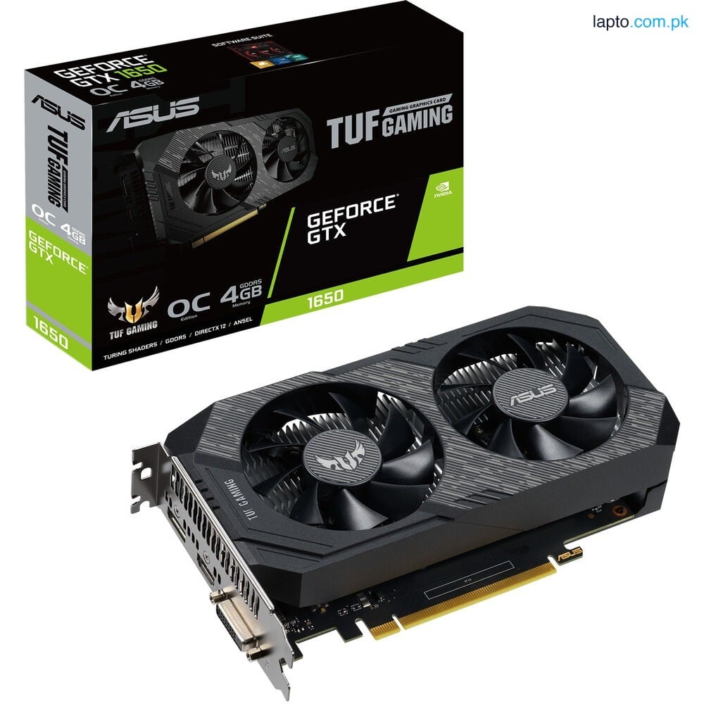 ASUS TUF Gaming GeForce GTX 1650 OC Edition Graphics Card