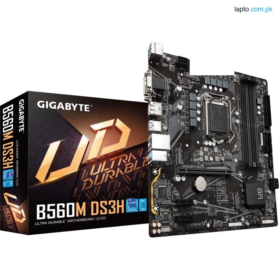 Gigabyte B560M DS3H / Plus Intel Ultra Durable Motherboard