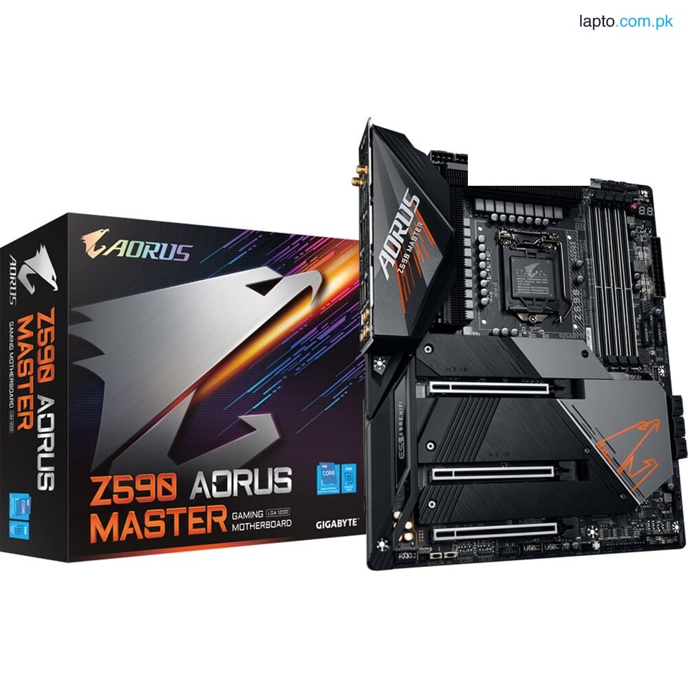 Gigabyte Z590 AORUS MASTER LGA 1200 ATX Motherboard