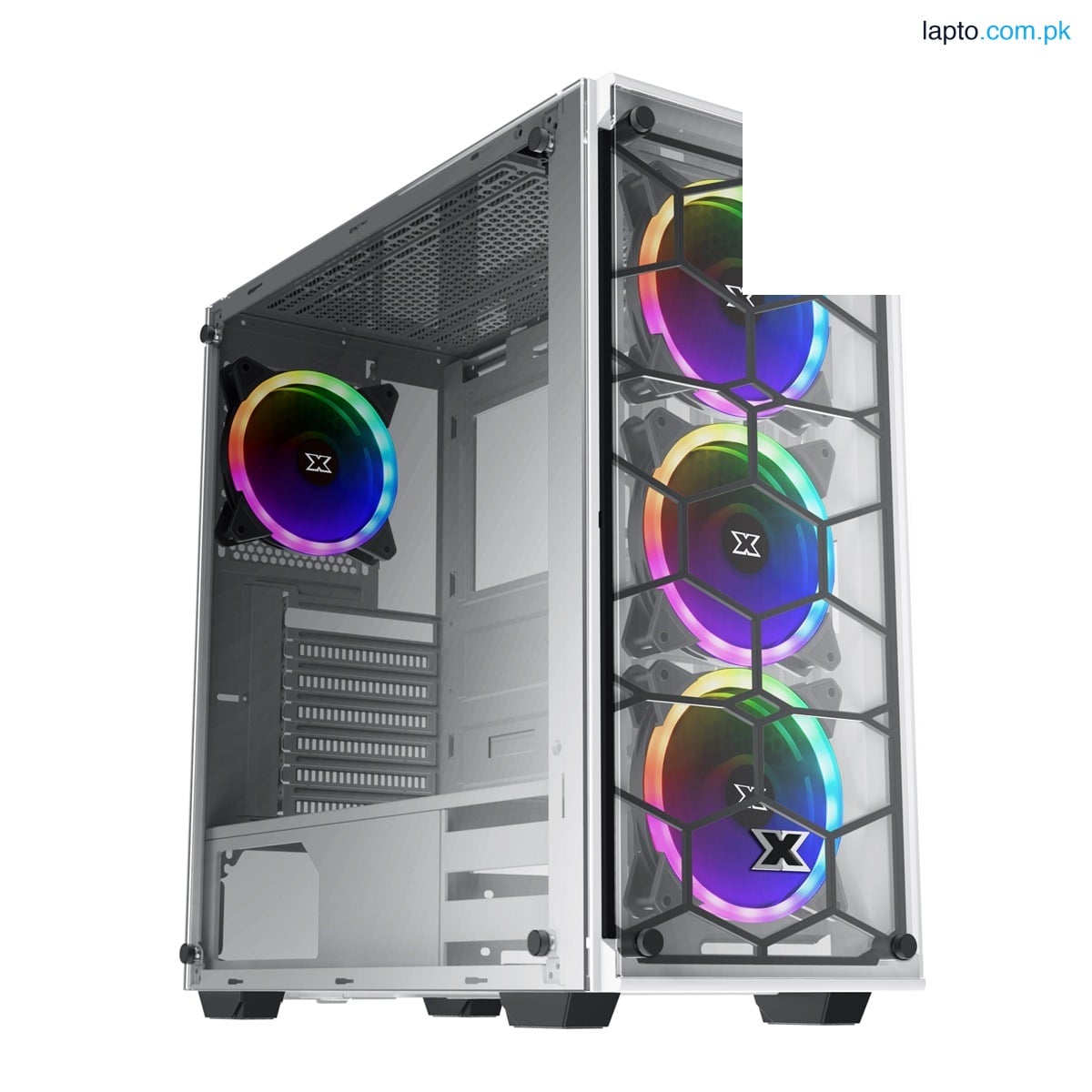 Xigmatek Venom X Arctic TG ARGB E-ATX Mid Tower Chassis