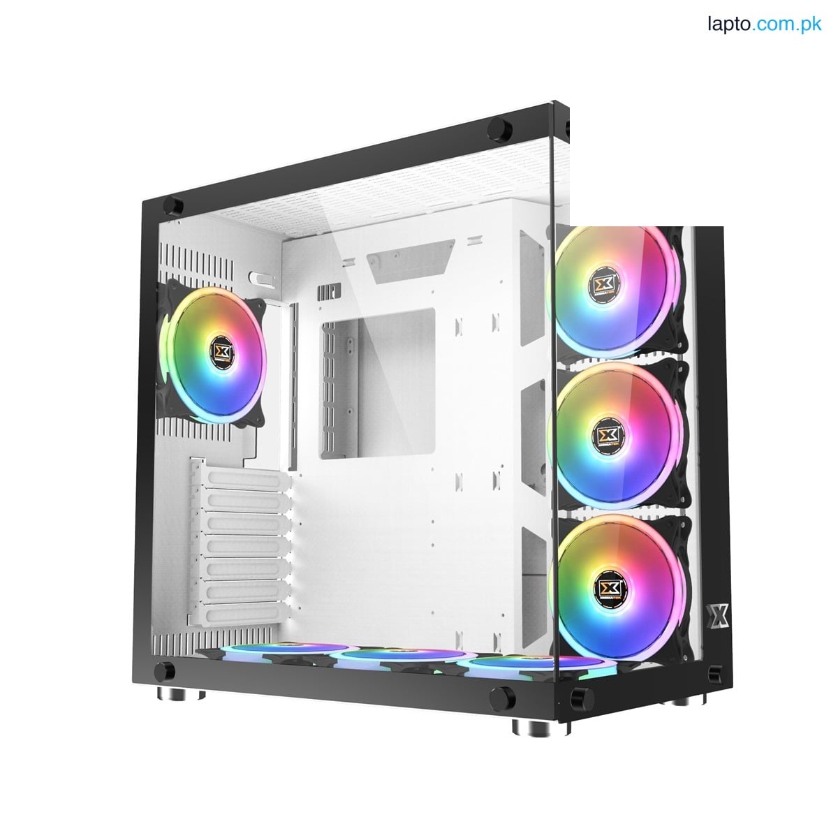 Xigmatek Aquarius Plus White TG ARGB Mid Tower Chassis