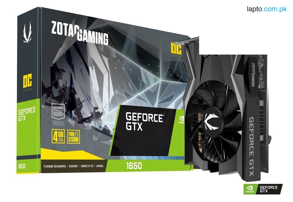 ZOTAC GAMING GeForce GTX 1650 OC Graphics Card ZT-T16520F-10L GDDR6