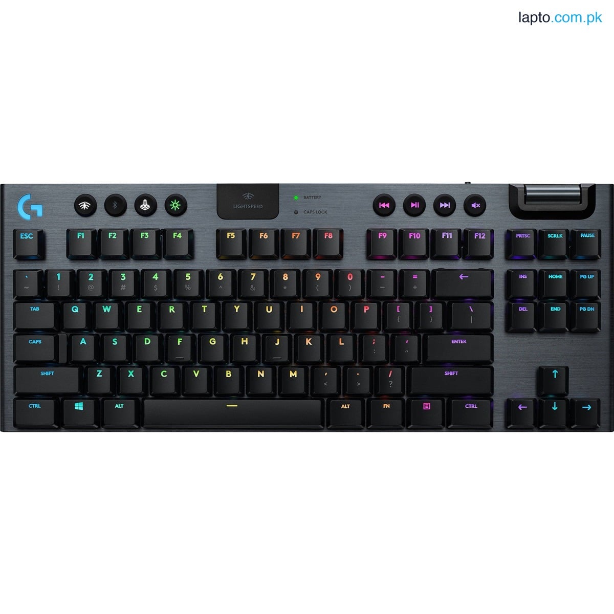 Logitech G915 TKL Tenkeyless LIGHTSPEED Wireless RGB Mechanical Gaming Keyboard (Carbon US Internati