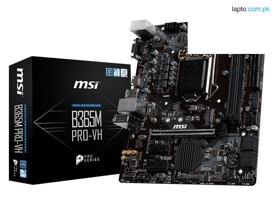 MSI B365M PRO-VH Motherboard Intel B365 for 8th & 9th gen CPU