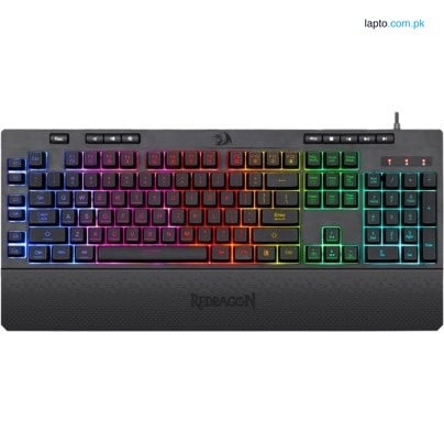 Redragon Shiva K512 RGB Membrane Gaming Keyboard Black - White