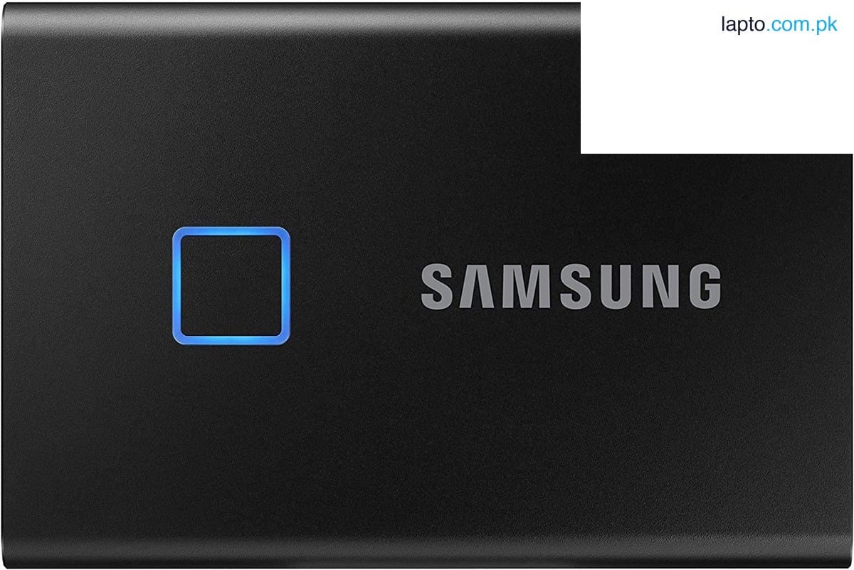 SAMSUNG T7 Touch Portable SSD 1TB - Up to 1050MB/s