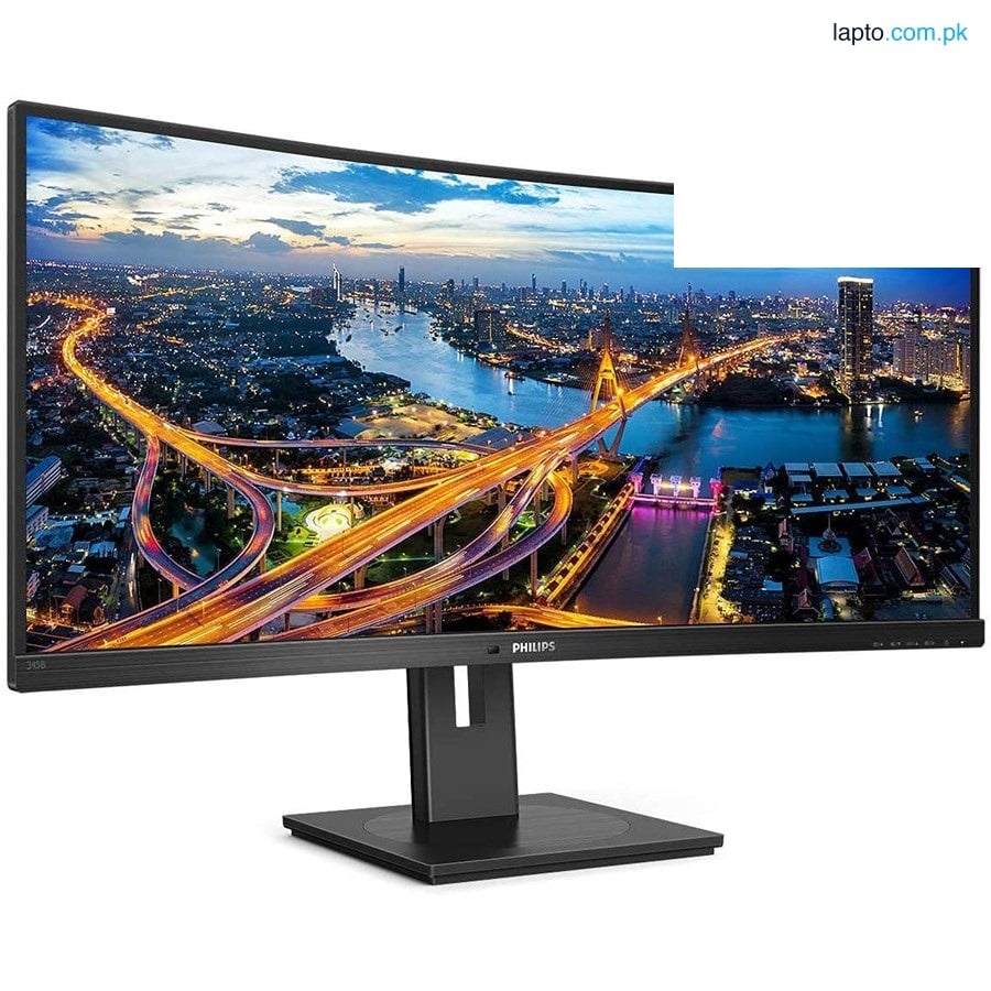 Philips 345B1C 34 Curved UltraWide | 345B1C/00 | WQHD Adaptive-Sync VA Panel 4ms