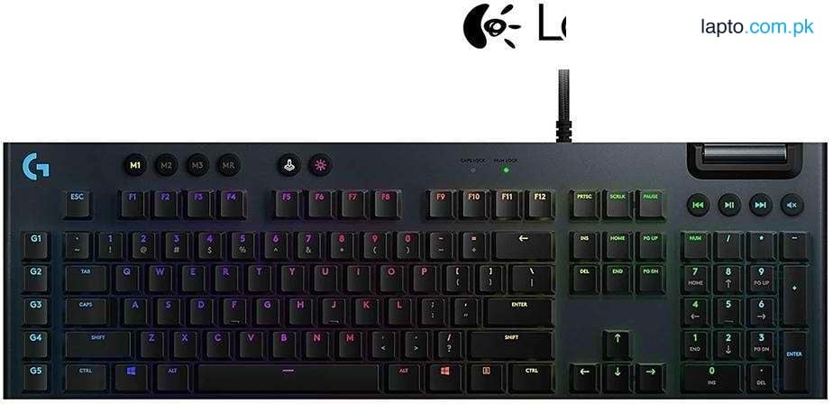 Logitech G813 RGB Mechanical Gaming Keyboard – Clicky