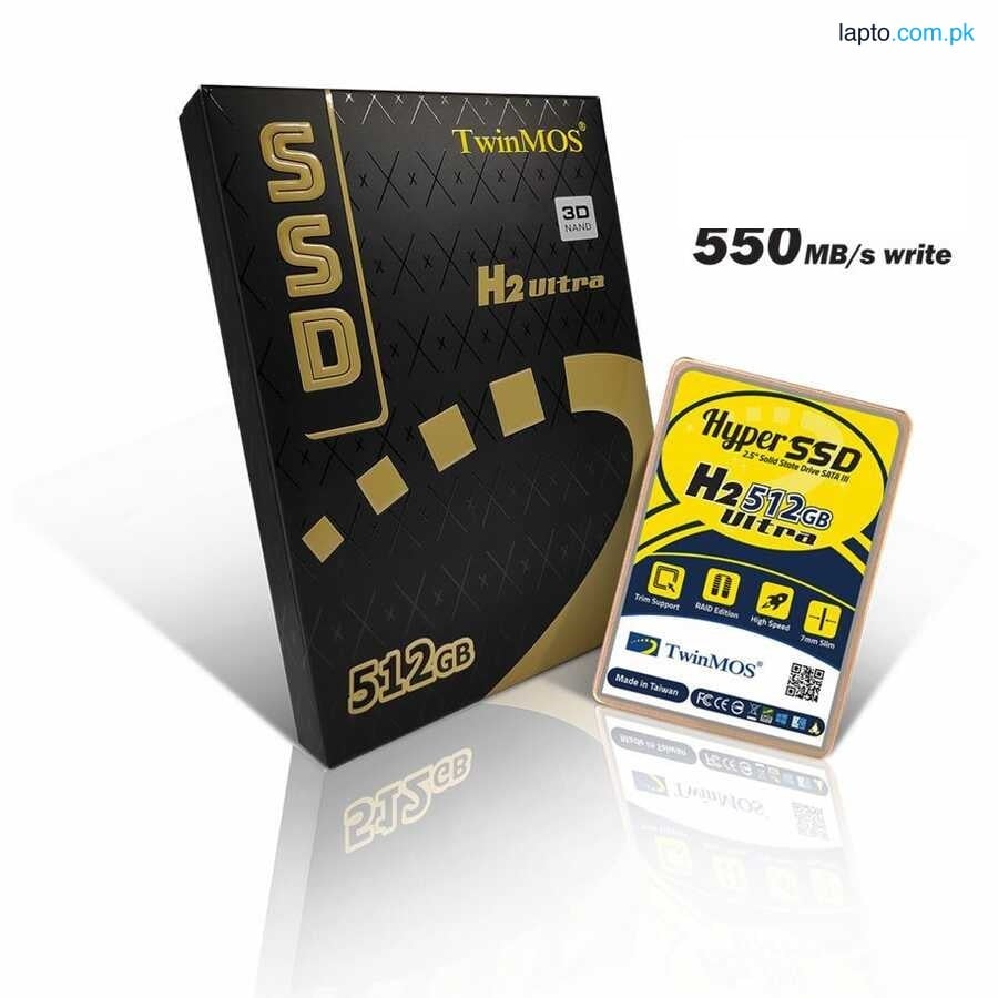 TwinMOS Internal 512gb 2.5" Sata3 Ssd (580mb-550mb/s) 3d Nand