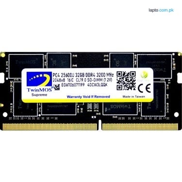 TWINMOS DDR4 32GB 3200MHz NOTEBOOK RAM