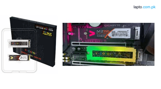 V COLOR SSD KIT M.2 PCIe RGB 500GB + DUMMY RGB FILLER