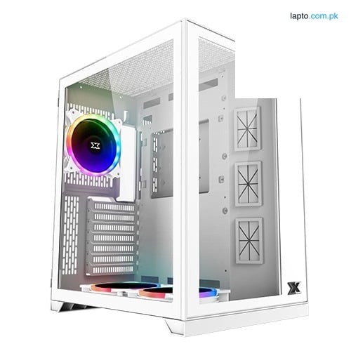 XIGMATEK Aquarius S Arctic WHITE 3x AY120 Arctic ARGB Fans Pre Installed