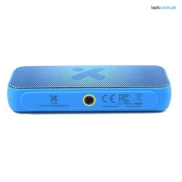 X-Mini Xoundbar W 6 Watt 2.0 Channel Truly Wireless Bluetooth Portable Waterproof Speaker Blue