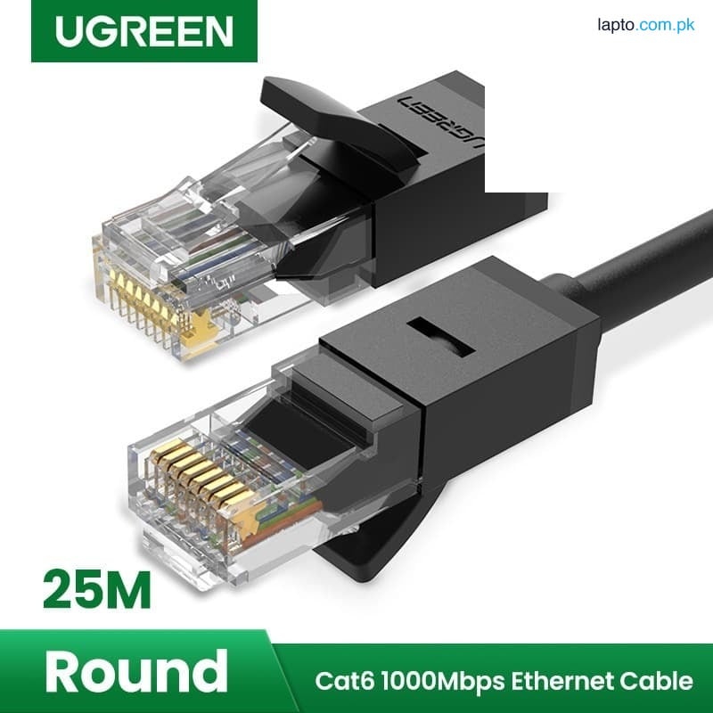 UGreen Ethernet Lan Cable Black 25M