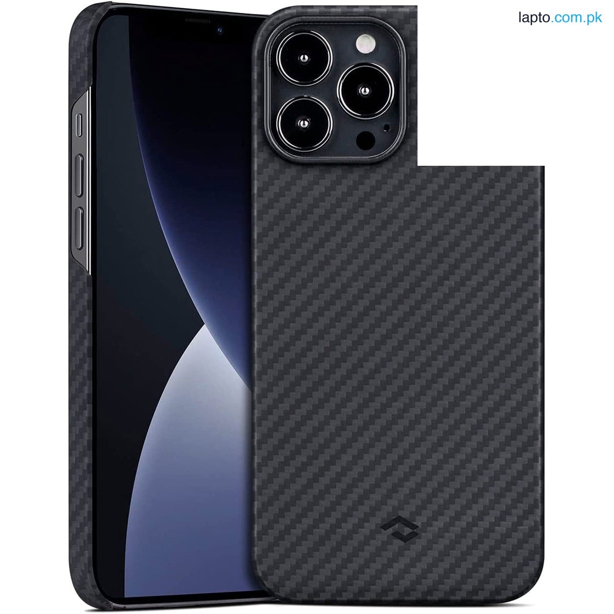 Pitaka iPhone 13 Pro Max Black/Grey Twill