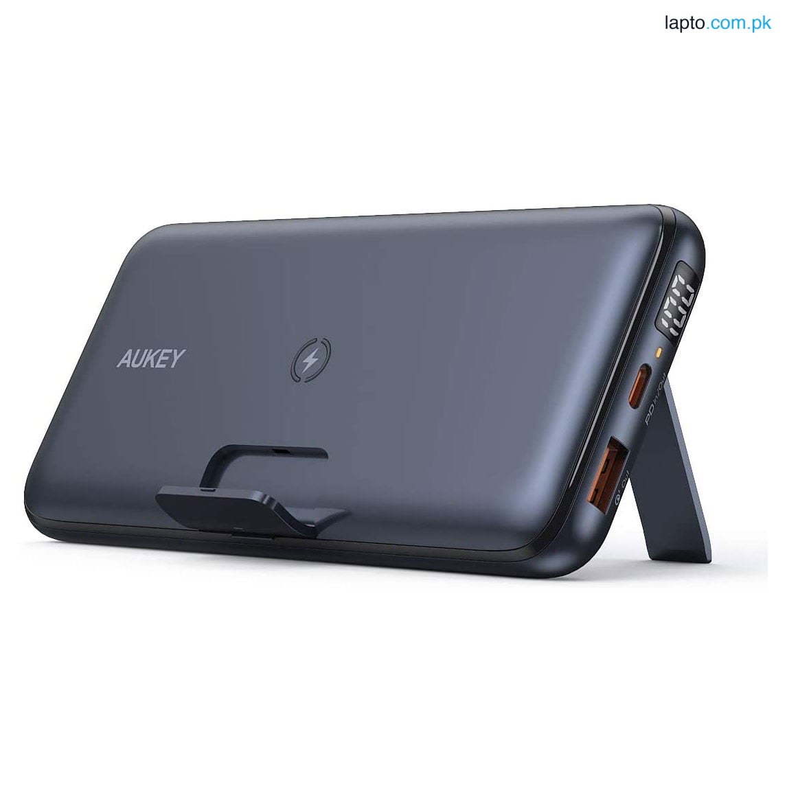 Aukey 20W PD SCP QC 3.0 20000mAh Power Bank With Foldable Stand & 10W Wireless Charging