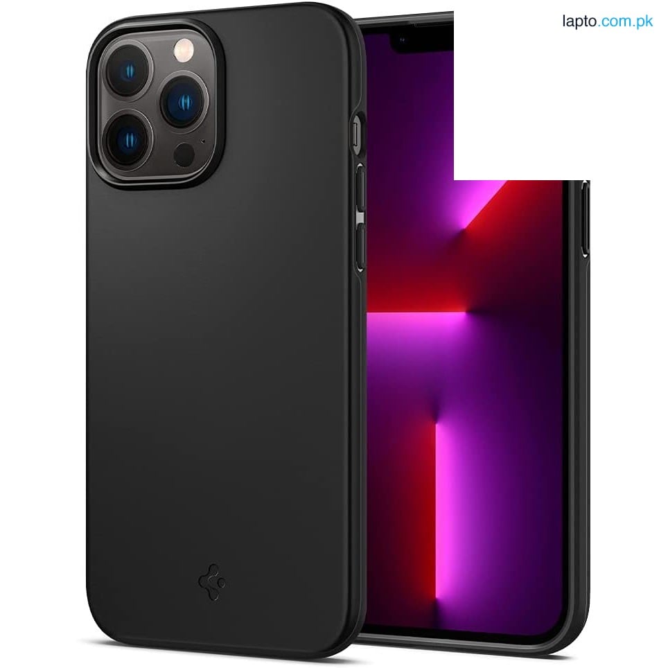 Spigen iphone 13 Pro Max Thin Fit – Matte Black