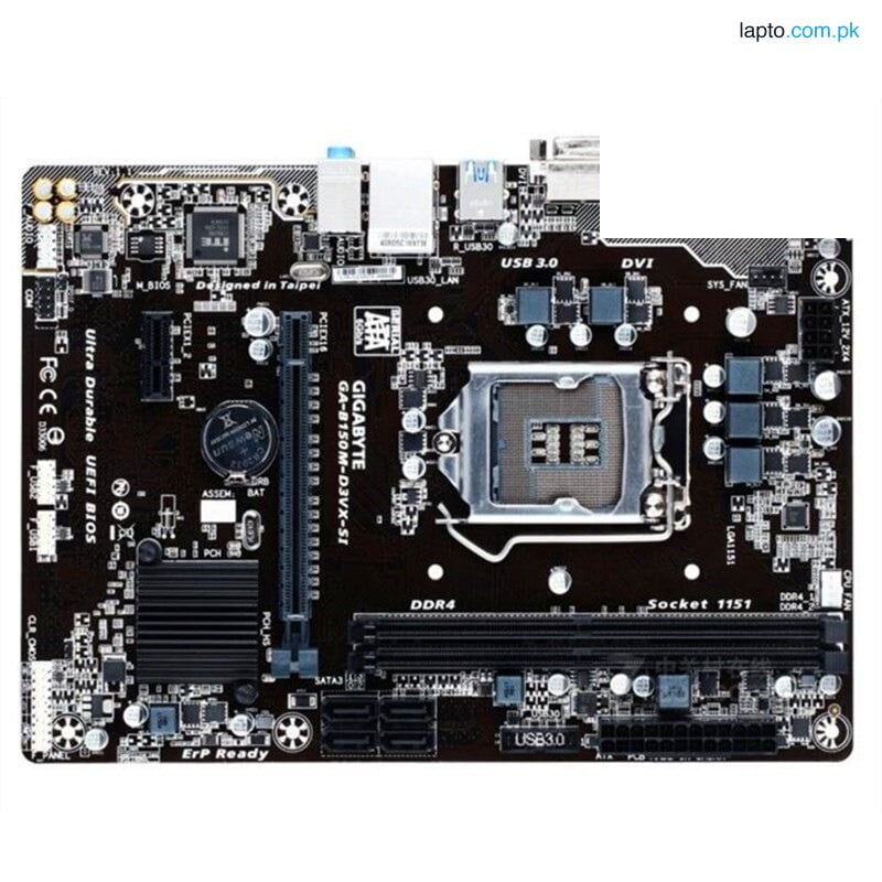 USED Gigabyte B150M-D3VX-SI Motherboard (without box)