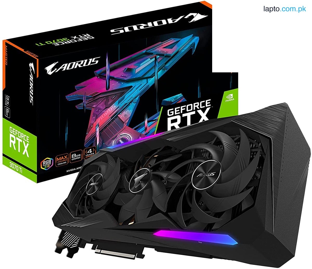 GIGABYTE AORUS GeForce RTX 3070 Ti Master 8G Graphics Card