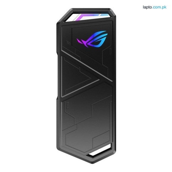 Asus ROG Strix Arion Lite ESD-S1CL M.2 NVMe SSD Enclosure—USB3.2 GEN2 Type-C (10 Gbps), USB-C to C Cable, Screwdriver-Free, Thermal Pads Included