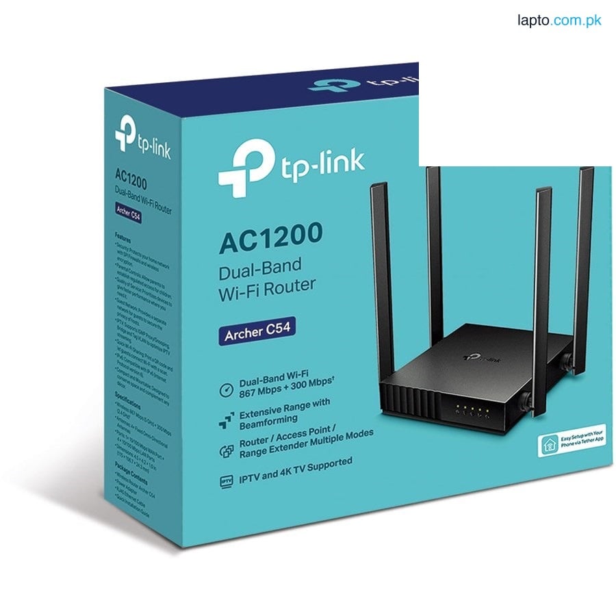 TP-Link Archer C54 AC1200 Dual Band Wi-Fi Router