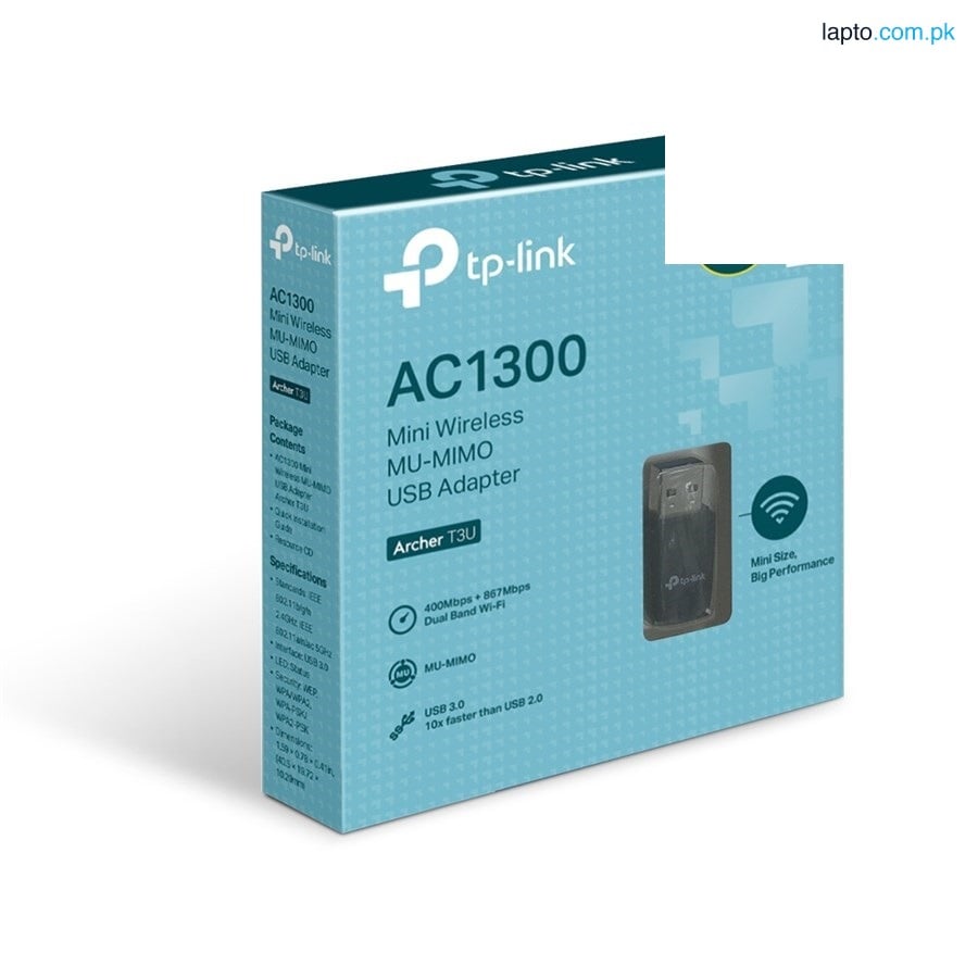 TP-Link Archer T3U AC1300 Mini Wireless MU-MIMO USB Adapter
