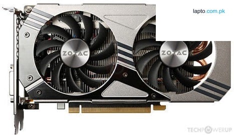 USED ZOTAC GTX 960 4GB GRAPHIC CARD (WITHOUT BOX)
