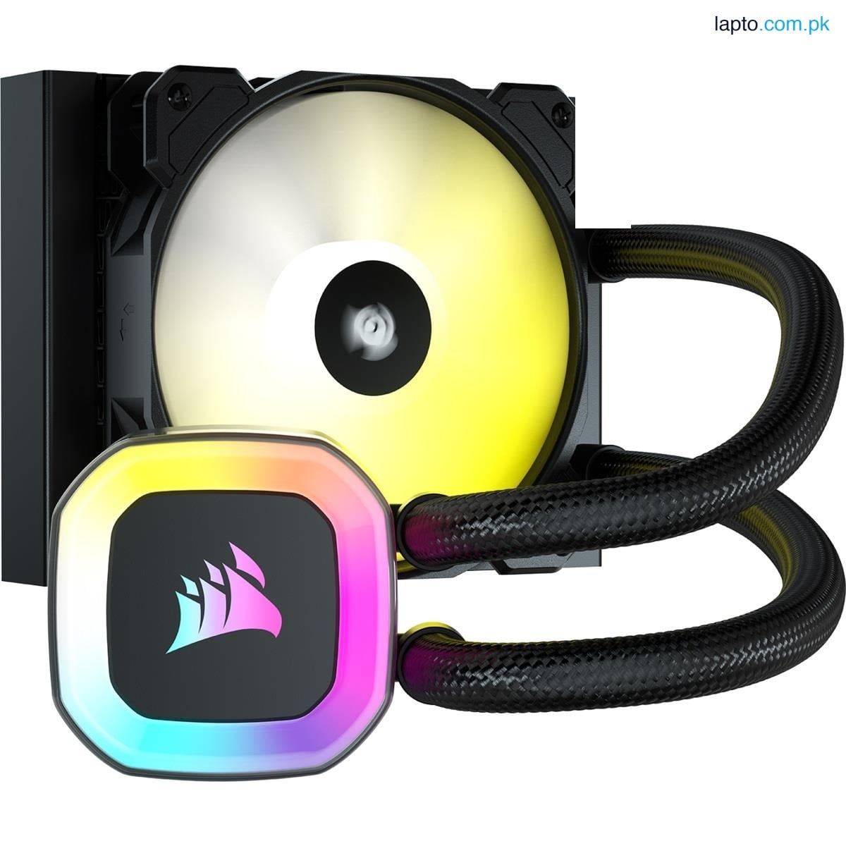 CORSAIR H55 RGB 120mm Liquid CPU Cooler - CORSAIR SP120 RGB ELITE PWM fan - CW-9060052-WW