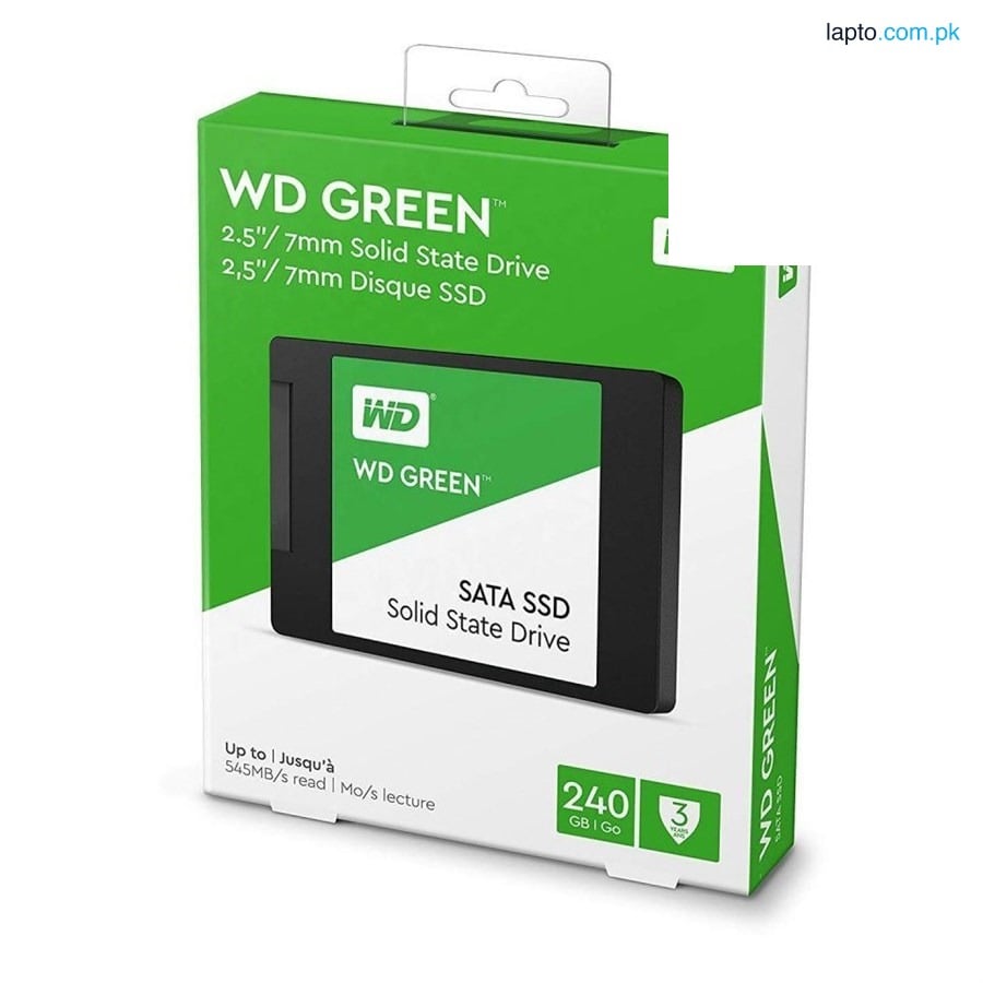 Western Digital (WD) Green 240GB PC Solid State Drive (SSD) - WDS240G2G0A