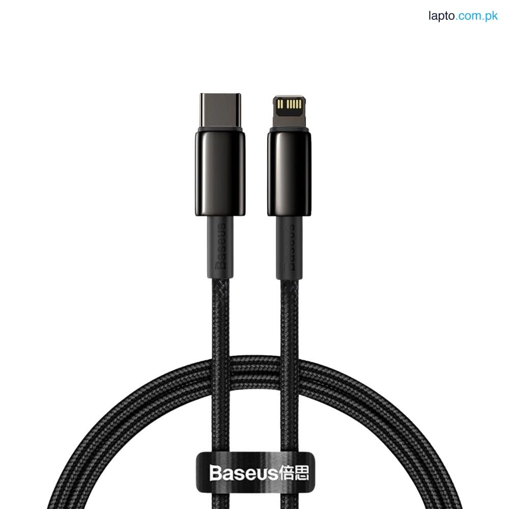 Baseus Tungsten Gold Fast Charging Data Cable Type-C to Lightning PD 20W