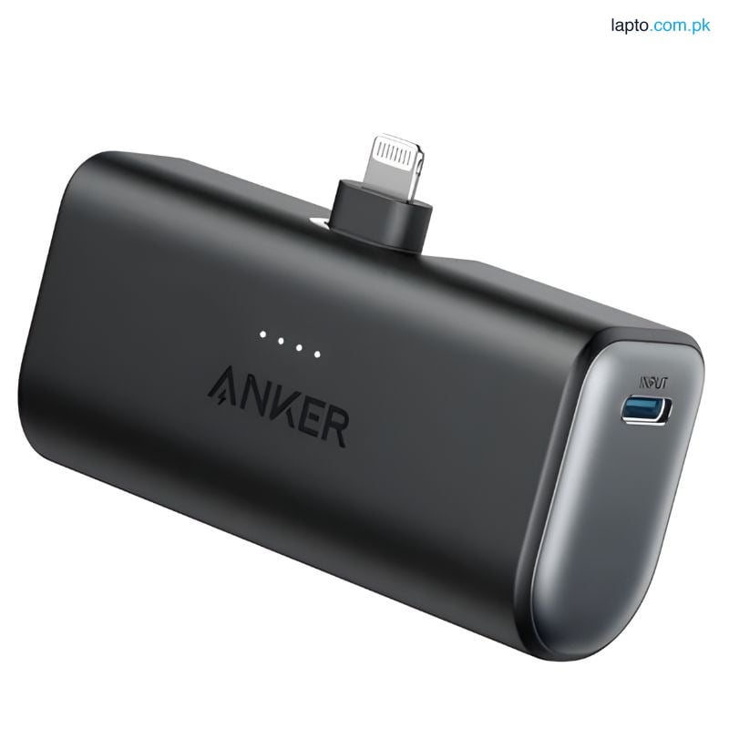 Anker Nano Built-In Lightning Connector 12W 5000mAh Power Bank
