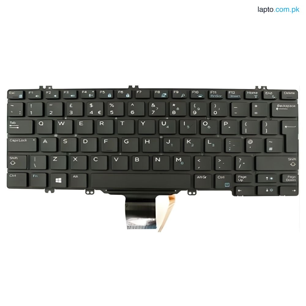 Dell Latitude E7280 5280 5289 5290 Backlit UK Layout Laptop Keyboard