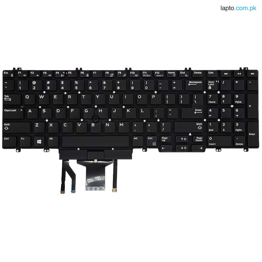 Dell Precision 7730 7530 7740 7540 Backlit Laptop Keyboard