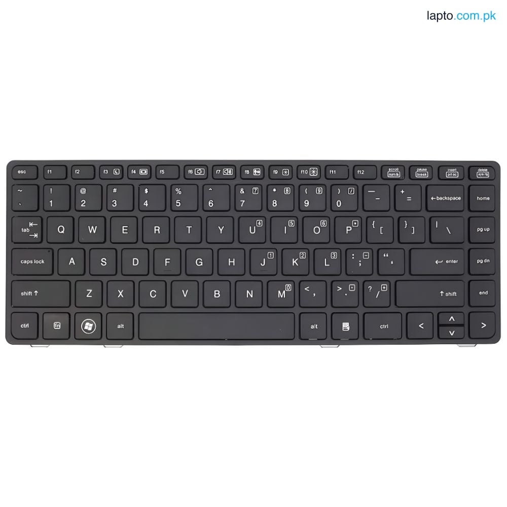 HP EliteBook 8440P US Non-Backlit Laptop Keyboard