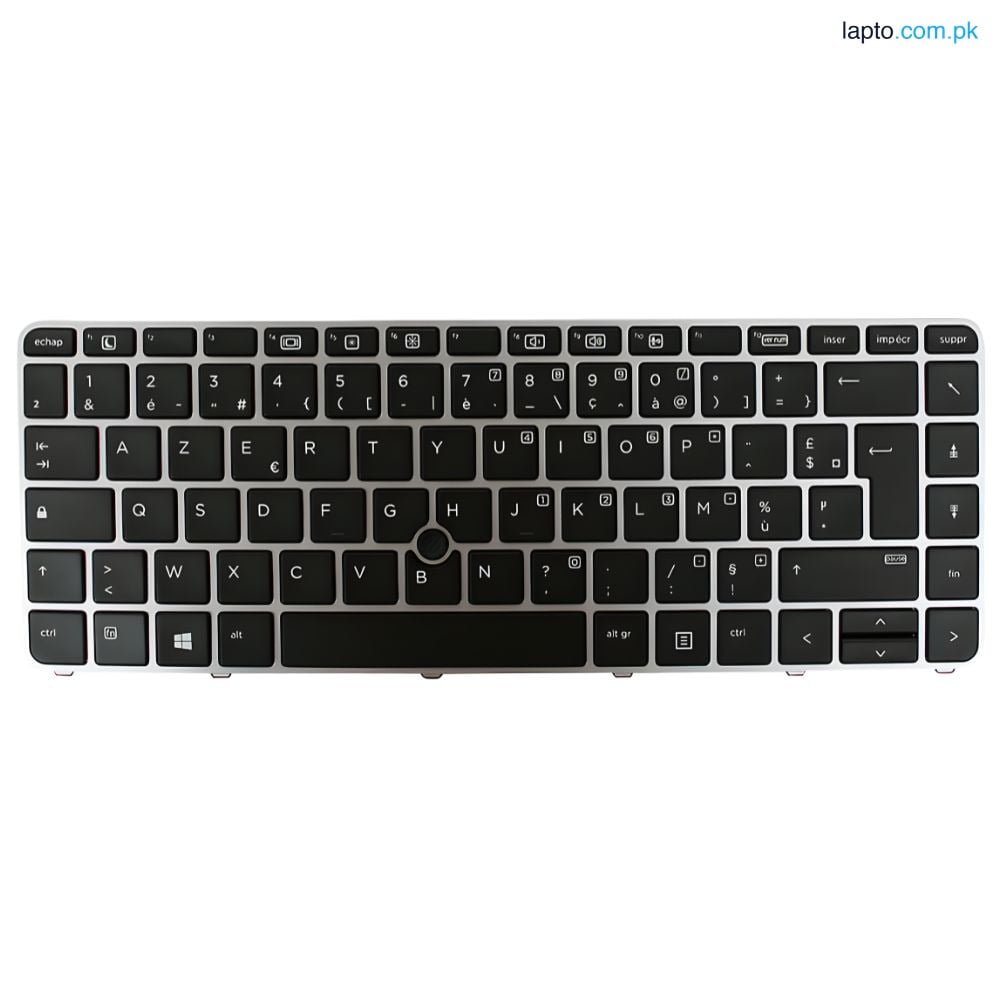 HP EliteBook 840 G3 840 G4 W/S/F With Pointer UK Non-Backlit Laptop Keyboard