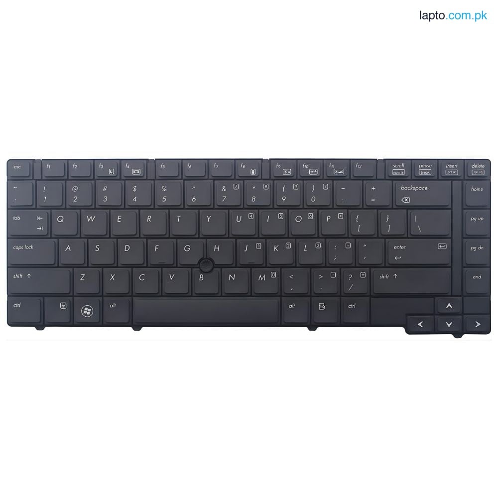 HP EliteBook 8560P 8560B 6560B US With Pointer Non-Backlit Laptop Keyboard