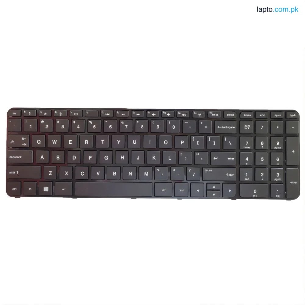 HP SleekBook 15 15 B US Layout Frame Non-Backlit Laptop Keyboard