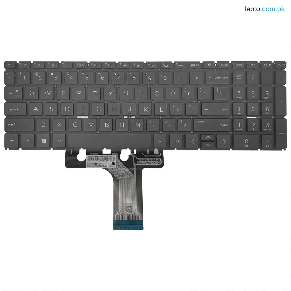 HP Pavilion 15 EG 15 EH Non Backlit US Laptop Keyboard – Black