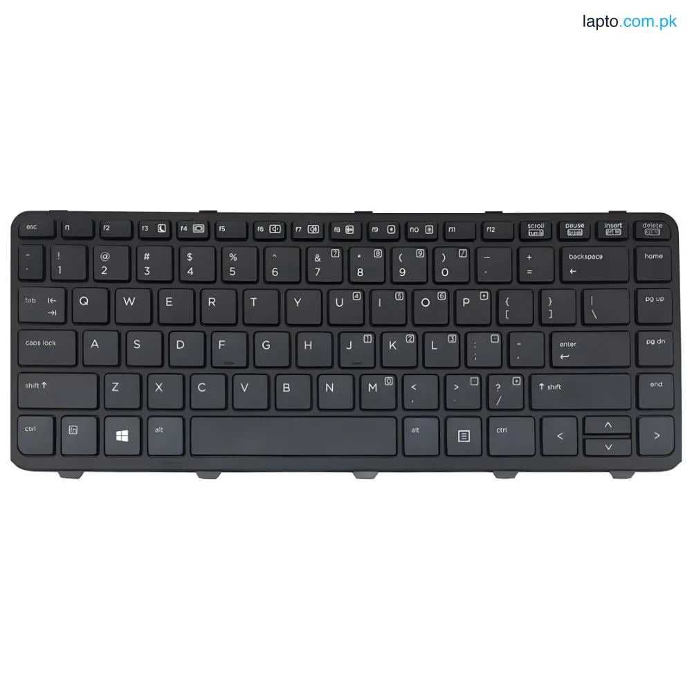 HP ProBook 430 G2 440 G1 440 G2 US Layout Frame Non Backlit Laptop Keyboard