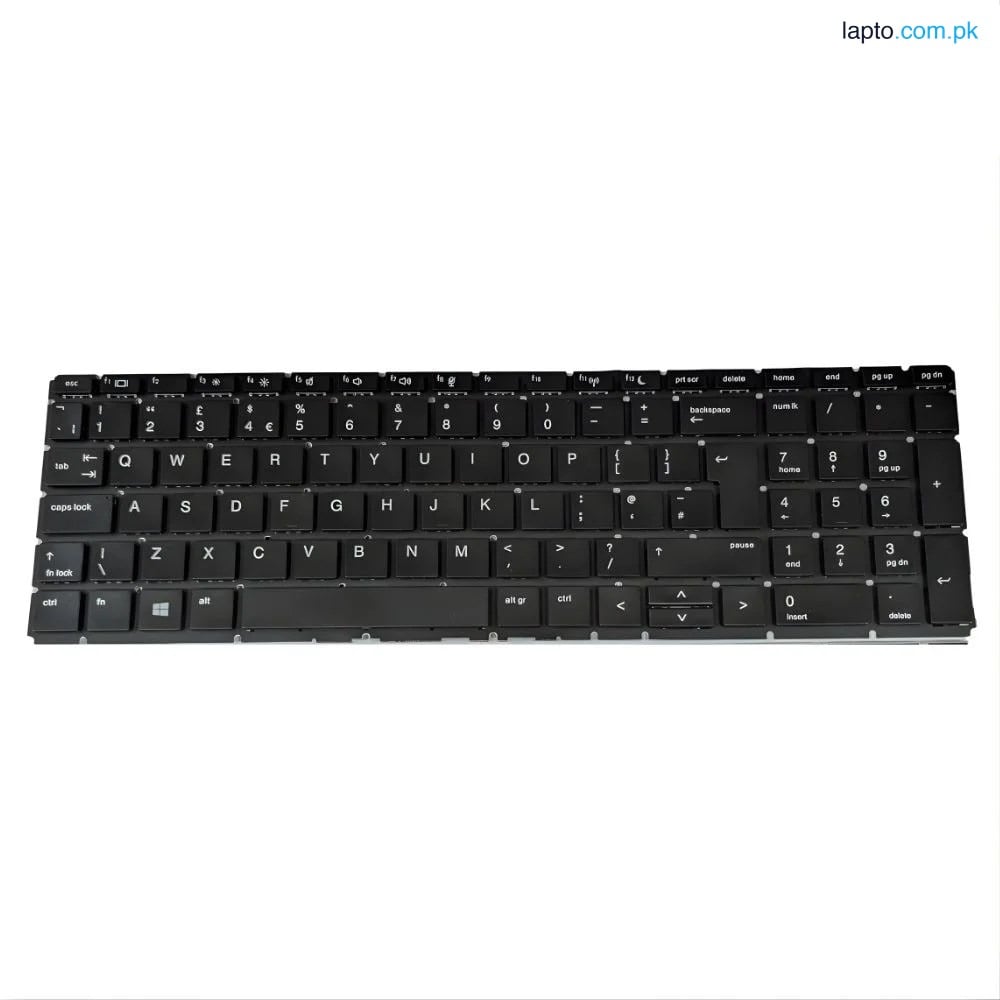 HP ProBook 450 G6 450 G7 UK Non-Backlit Laptop Keyboard