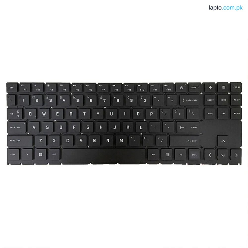 HP Omen 16-N US Layout Single Backlit Laptop Keyboard – Black