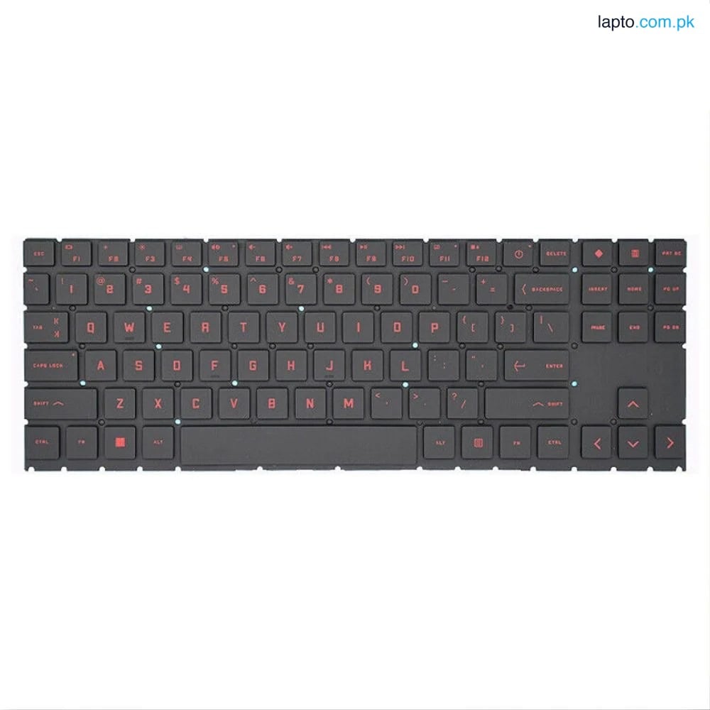 HP Omen 16-N US Layout RGB Backlit Laptop Keyboard – Gray