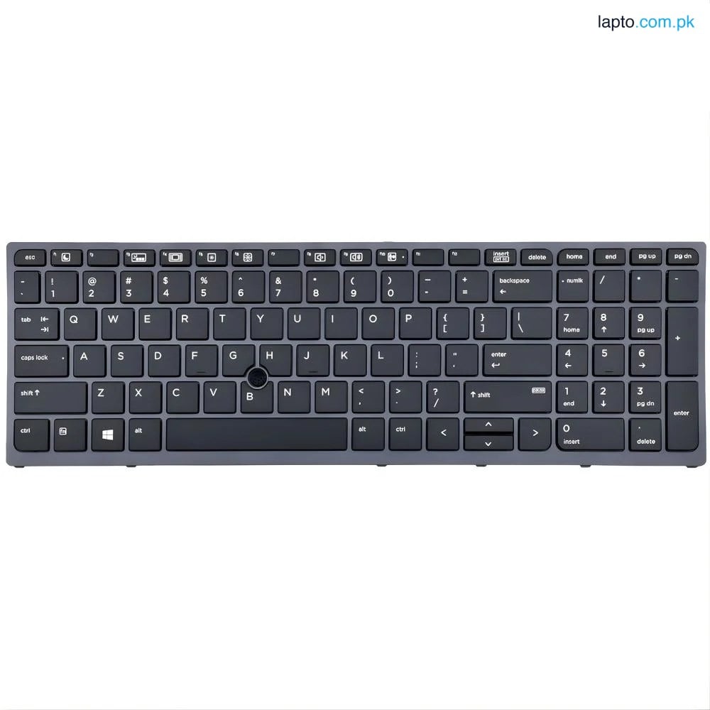 HP ZBook Studio G3 Backlit US Layout Laptop Keyboard