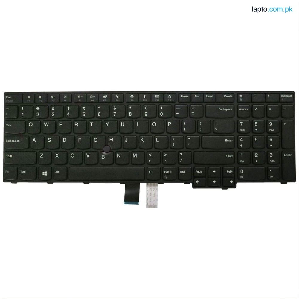 Lenovo ThinkPad E570 US Layout Non-Pointer Laptop Keyboard