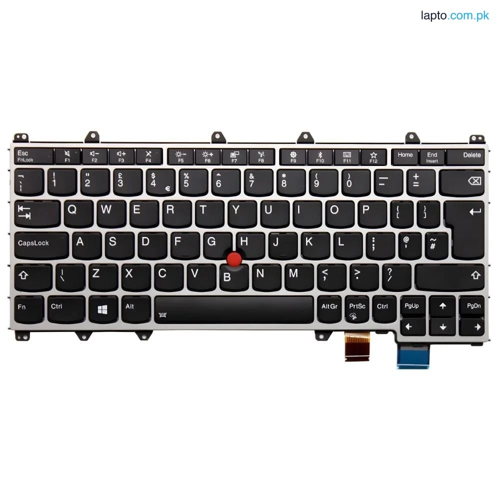 Lenovo Yoga 260 370 X380 UK Layout Backlit Frame Pointer Laptop Keyboard