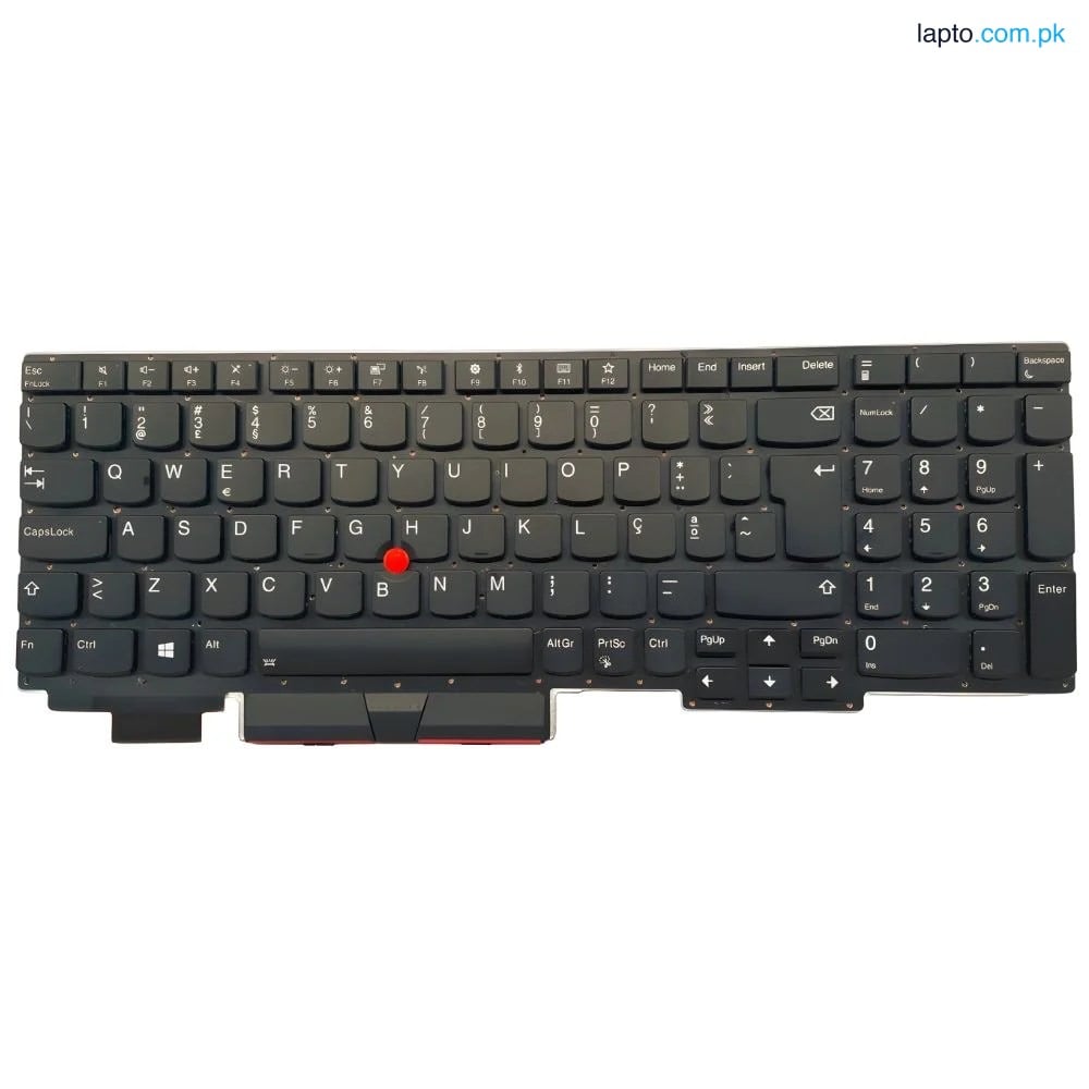 Lenovo ThinkPad E15 Gen 2 UK Layout Non-Backlit Laptop Keyboard